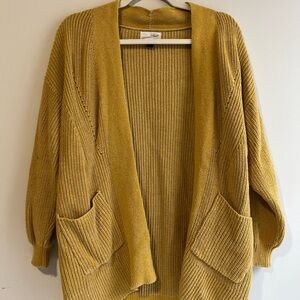 Universal Thread Golden Cardigan Sweater
